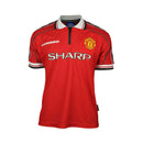 CAMISOLA RETRO DO MANCHESTER UNITED 98/99 VERMELHO