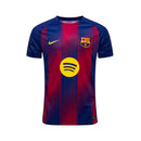 CAMISOLA DO BARCELONA 25/26 AZUL E VERMELHO