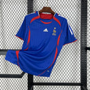 CAMISOLA RETRÔ DA FRANÇA 05/06 AZUL