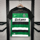 CAMISOLA DO SPORTING 24/25 VERDE E PRETO